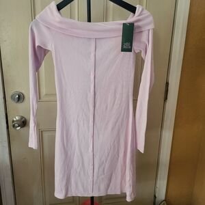 Wild Fable Pink Off The Shoulder Dress